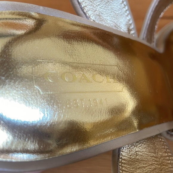 Coach Maralee Baby Calf Platform Wedges - Picture 8 of 8